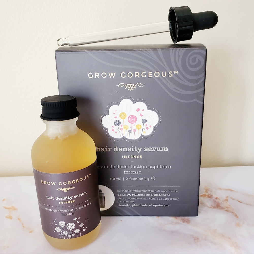 👑  GROW GORGEOUS Intense Hair Density Serum INTENSE (Full-Size 60 mL)